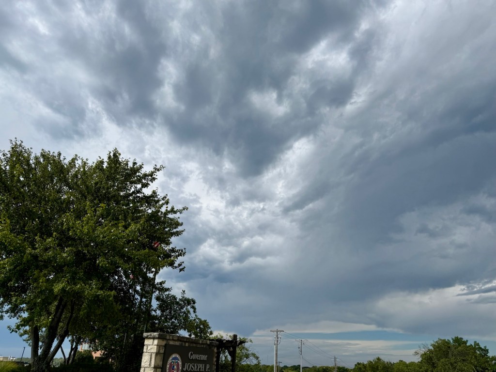 Textured stratocumulus cloud field at 4 PM