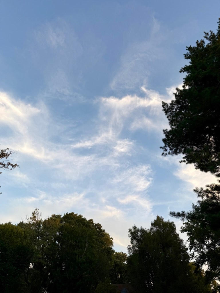 Early morning sky over Raytown, Missouri on September 15, 2026